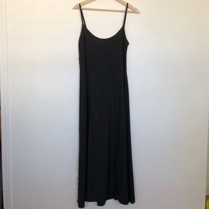 Long black dress